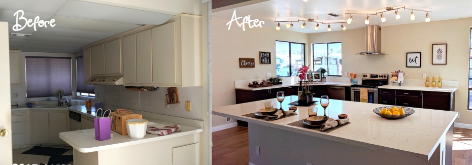 Modern home exterior renovation