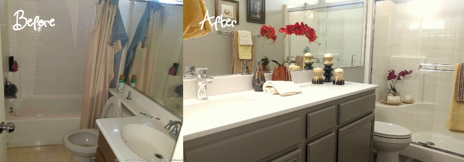 Outdoor living space transformation