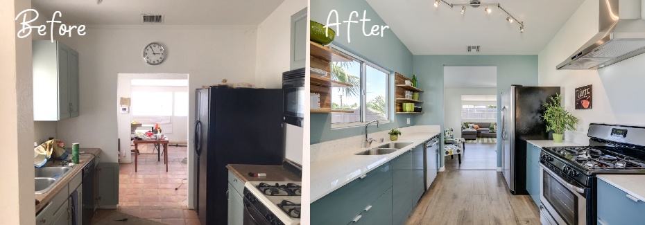 Before & After Kitchen Remodel in Palm Springs